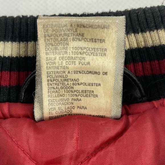 Michael Jordan 23 Jumpman Basketball Biker Jacket - Picture 7 of 10